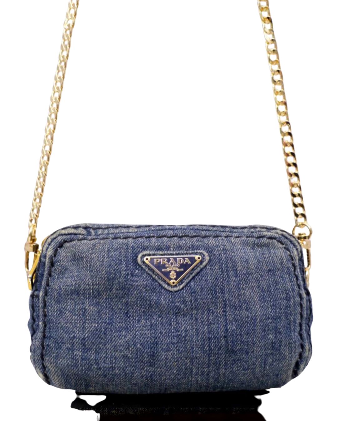 Prada Demin Canapa Crossbody