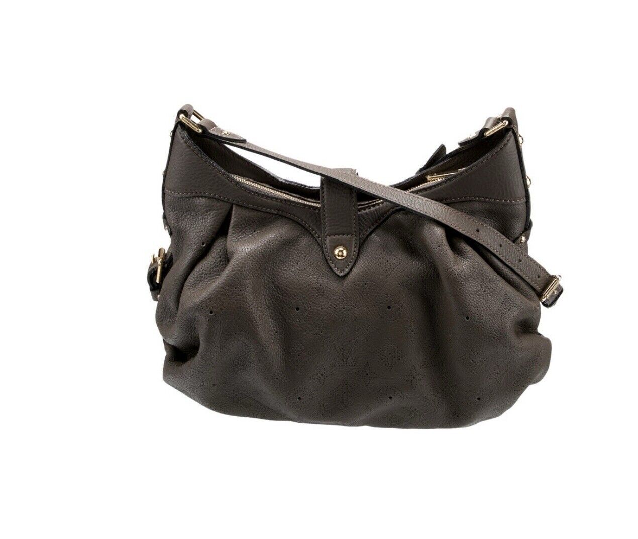 Louis Vuitton Mahina Brown Leather PM